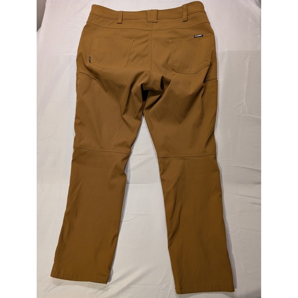 Truewerk Men's 38/30 Edo Pant Brown Technical 5-Pocket Utility Pants Work Tough - Picture 11 of 16
